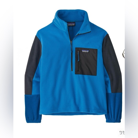 Patagonia Tops - Patagonia Blue Microdini 1/2 zip fleece
